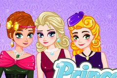 Назад в Прошлое - Princesses Back In Time Fashion