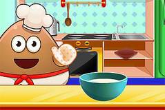 Поу Готовит Рафаэлло - Pou Cooking Raffaello